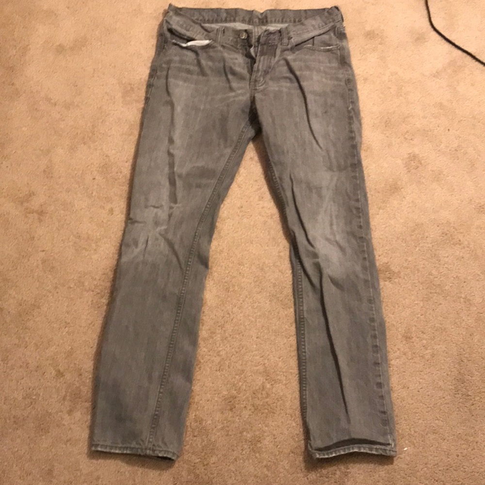 Bullhead Dillon Skinny Gray Jeans